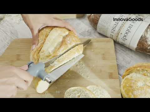 InnovaGoods kenyérkés állítható vágásvezetővel