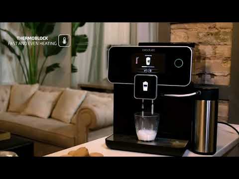 Cecotec Power Matic-ccino 8000 Touch Serie Nera Cafetera