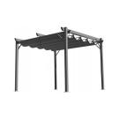 Kerti pergola 300x300x230 cm - Szürke