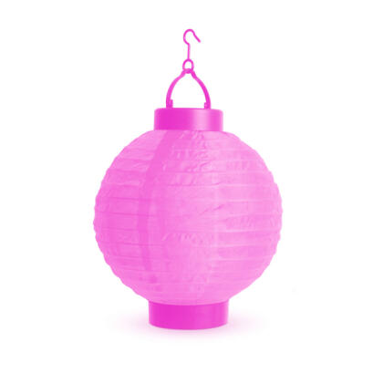 LED-es lampion 20 cm - Magenta