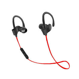 Bluetooth fülhallgató sportoláshoz - Esperanza EH188R - Fekete, Piros