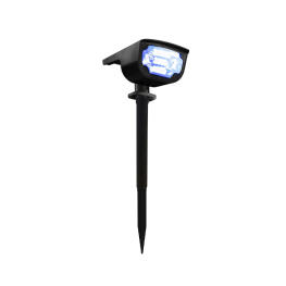 Leszúrható RGB szolár lámpa - 45 cm - Fekete