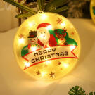 Karácsonyi fényfüzér világító mintákkal - 150 cm