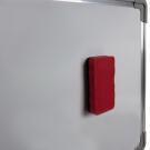 Mágneses tábla filctollakkal mágnesekkel és szivaccsal - 40x60 cm - Fehér
