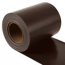 PVC kerítésszalag - 19 cm x 35 m - 450g m2 - Barna