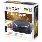 Brock EP 1500 BK Elektromos főzőlap - 1500 W