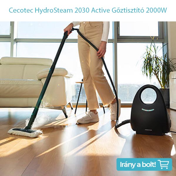 Cecotec HydroSteam 2030 Active Gőztisztító 2000W