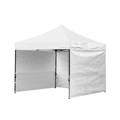 GardenLine Kerti pavilon 3 oldalfallal - Fehér - 3 x 3 m