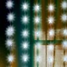 LED-es fényfüggöny, csillag, 1,5x1m, 230V - Home KAF 48L