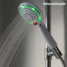LED-es zuhanyfej hőfok kijelzővel