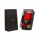 Rózsabox - 18 db piros rózsával